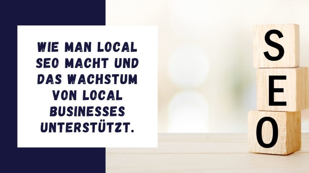 Wie man lokal seo macht