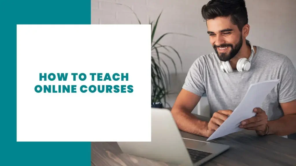 How to teach online courses
