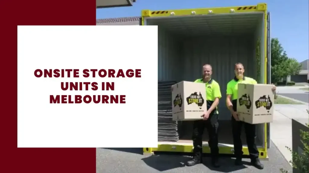Onsite Storage Units in Melbourne. bannerjpg