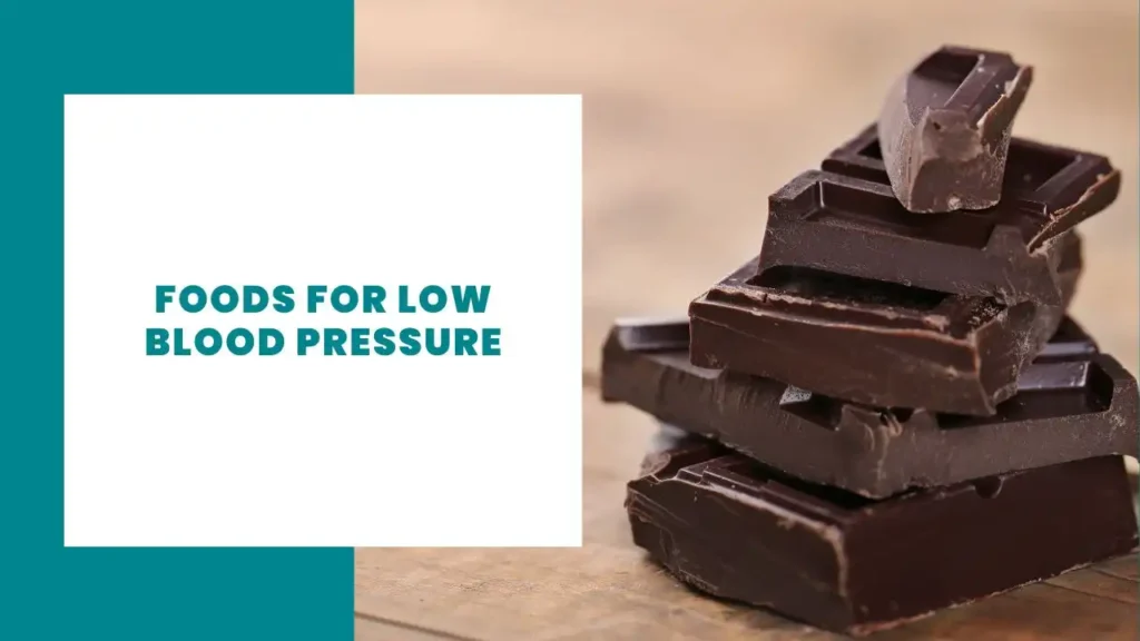 Foods for Low Blood Pressure