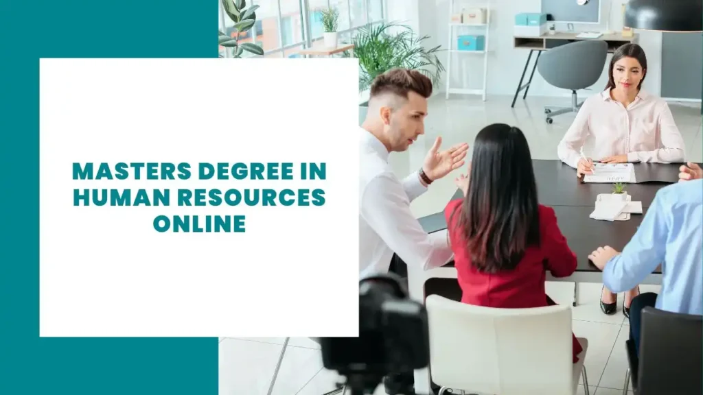 Masters degree in human resources online