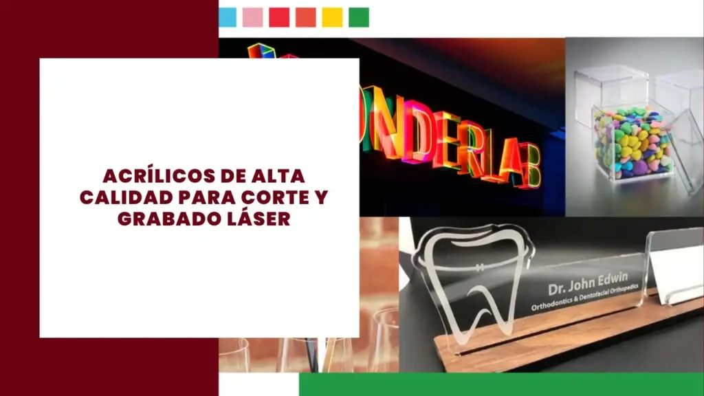 Acrílicos de Alta Calidad para Corte y Grabado Láser