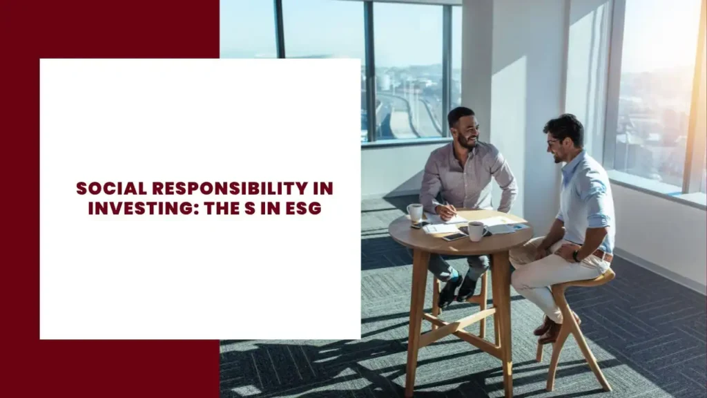 Social Responsibility in Investing The S in ESG