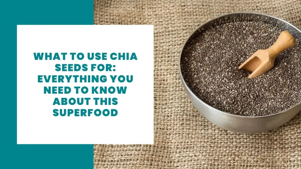 What to Use Chia Seeds For Everything You Need to Know About this Superfood