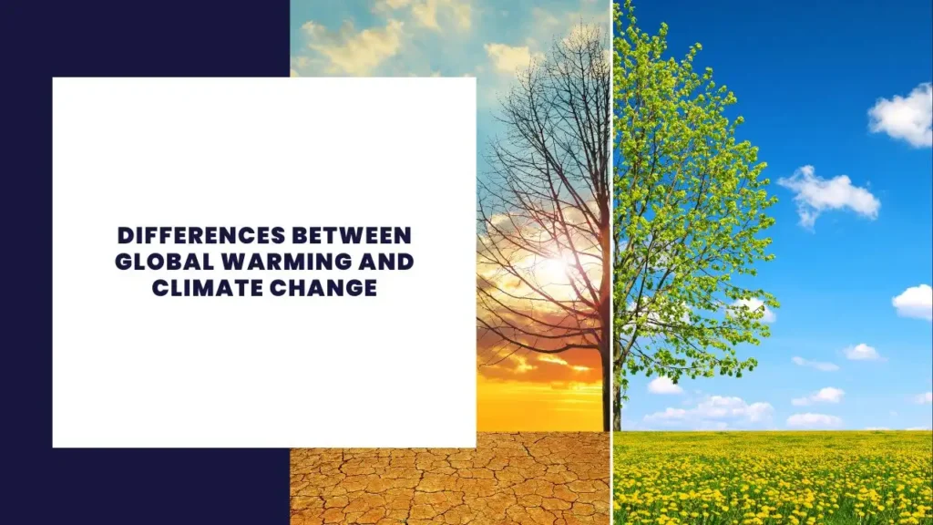 Differences Between Global Warming and Climate Change