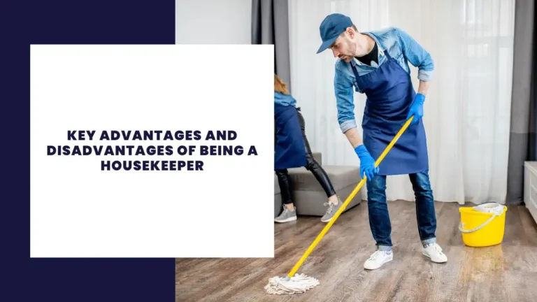 Key Advantages and Disadvantages of Being a Housekeeper