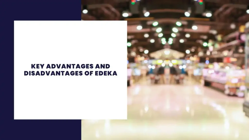 14 Principales ventajas y desventajas de Edeka 6 Key Advantages and Disadvantages of Edeka