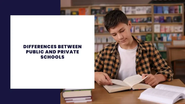 Differences Between Public and Private Schools
