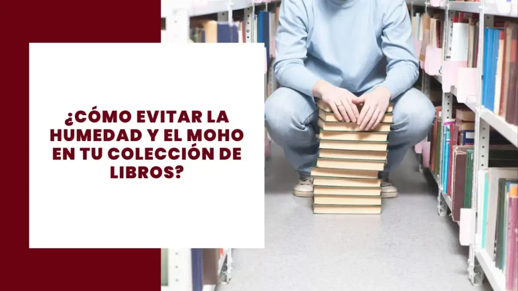 ¿Cómo evitar la humedad y el moho en tu colección de libros?