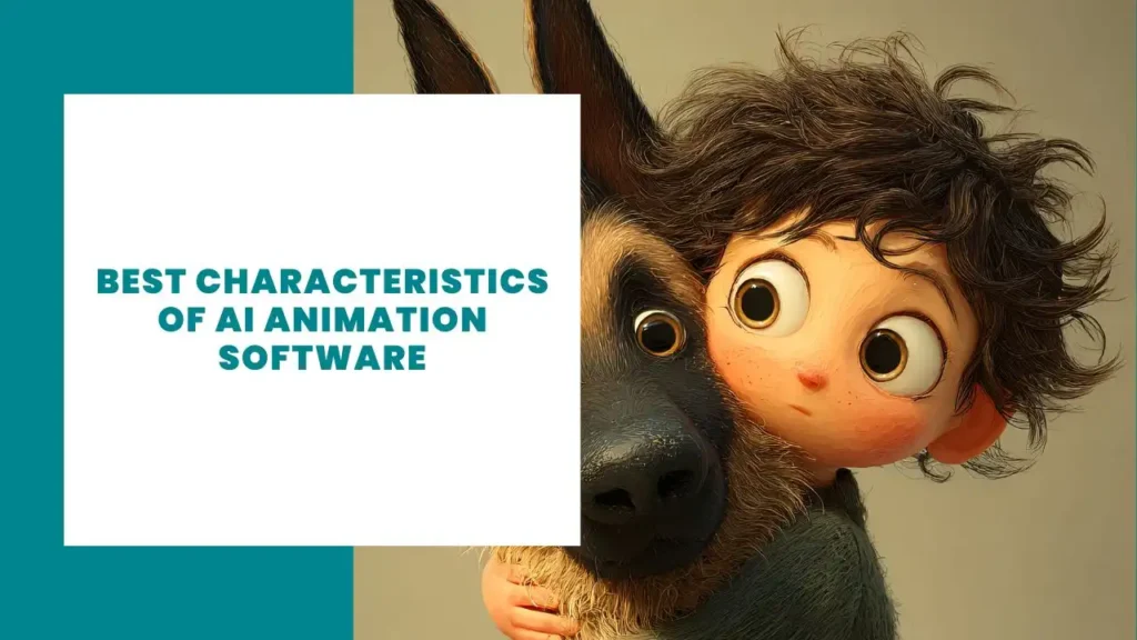 Best Characteristics of AI Animation Software