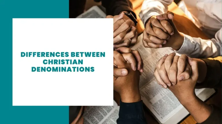 Differences Between Christian Denominations