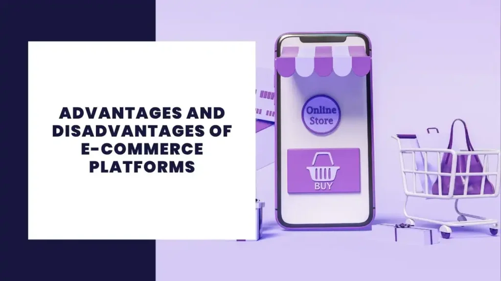 Advantages and Disadvantages of E-Commerce Platforms