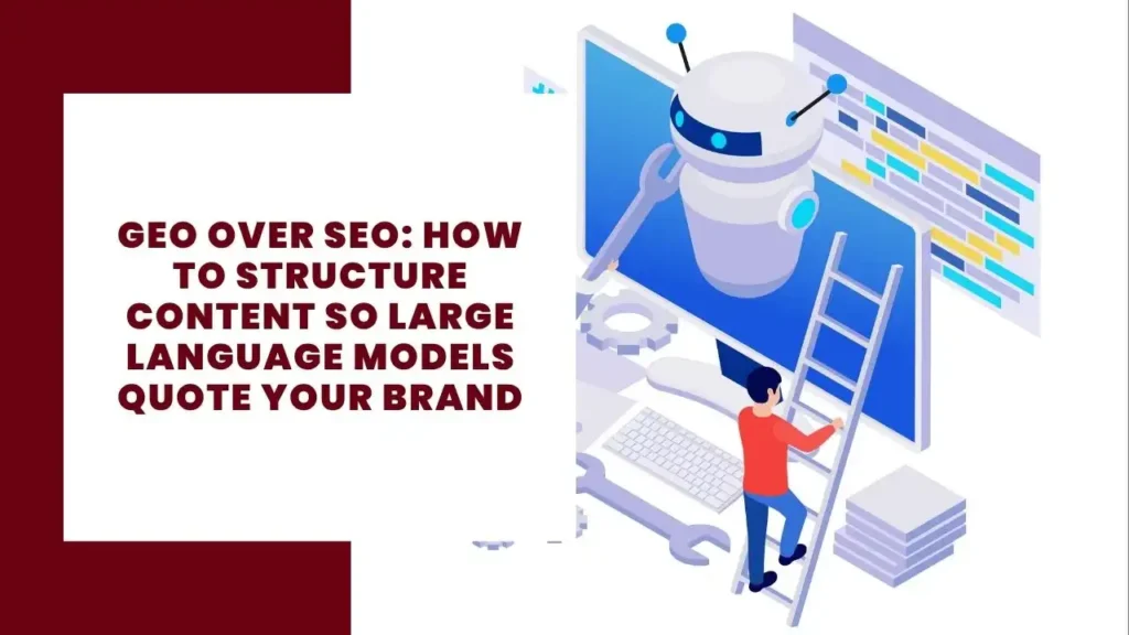 7 Best Rank Tracking Software for SEO 9 GEO over SEO How to structure content so Large Language Models quote your brand