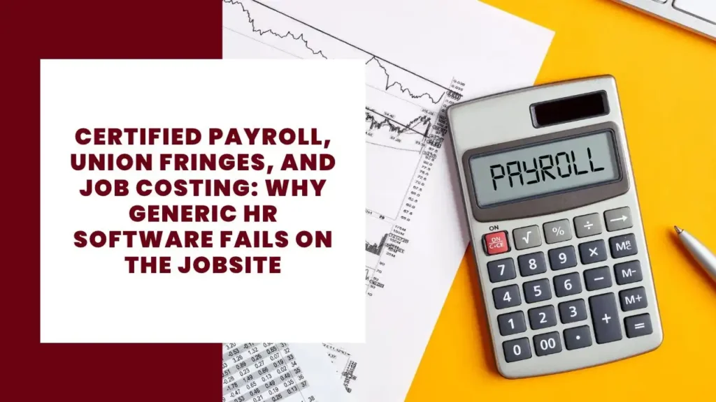 Certified Payroll, Union Fringes, and Job Costing_ Why Generic HR Software Fails on the Jobsite
